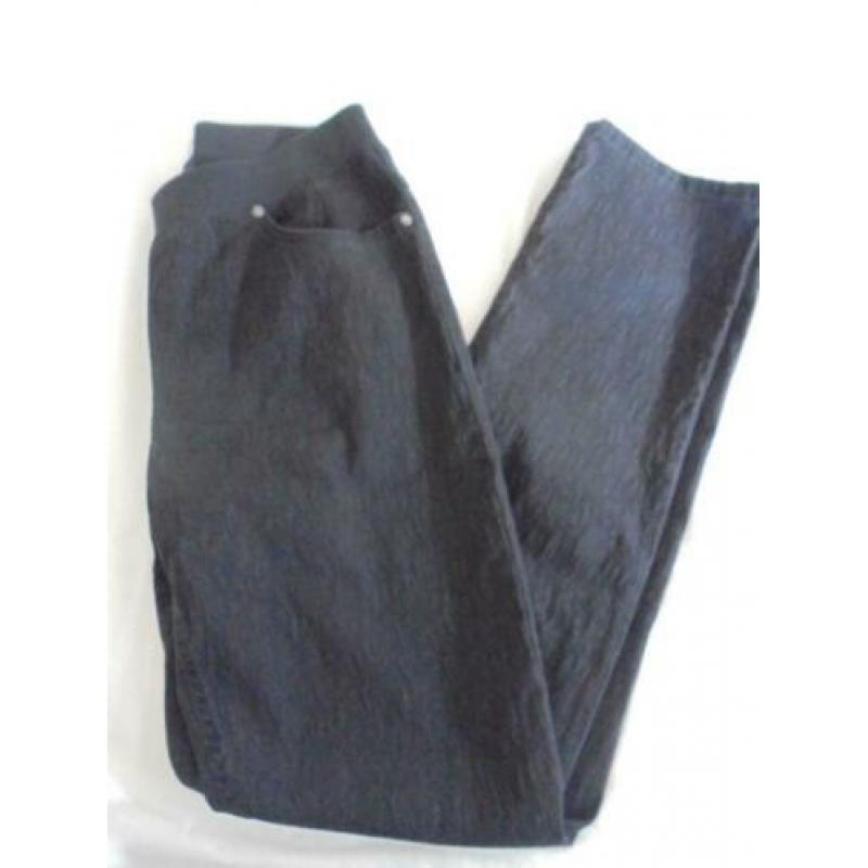 Raphaela Brax, comfort jeans-elastische band, zwart,
