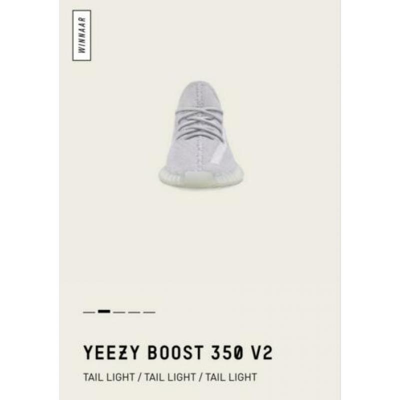 Adidas Yeezy 350 V2 Taillight maat 46