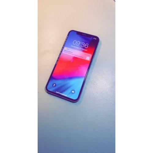 iPhone X 64GB Zilver Zo goed als nieuw met GARANTIE