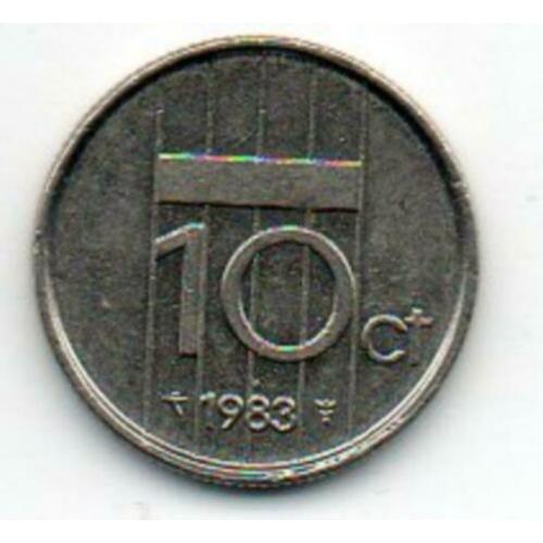10 cent munten Beatrix periode ( dubbeltje)