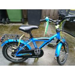 Batavus Snake 16 inch jongensfiets fiets blauw