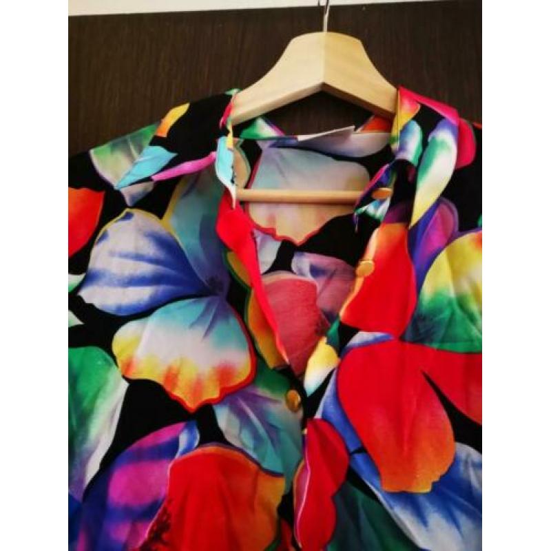 Blouse met print maat m/l