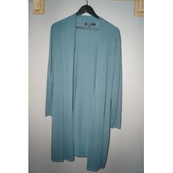 Vest Donna Due blauw/groen