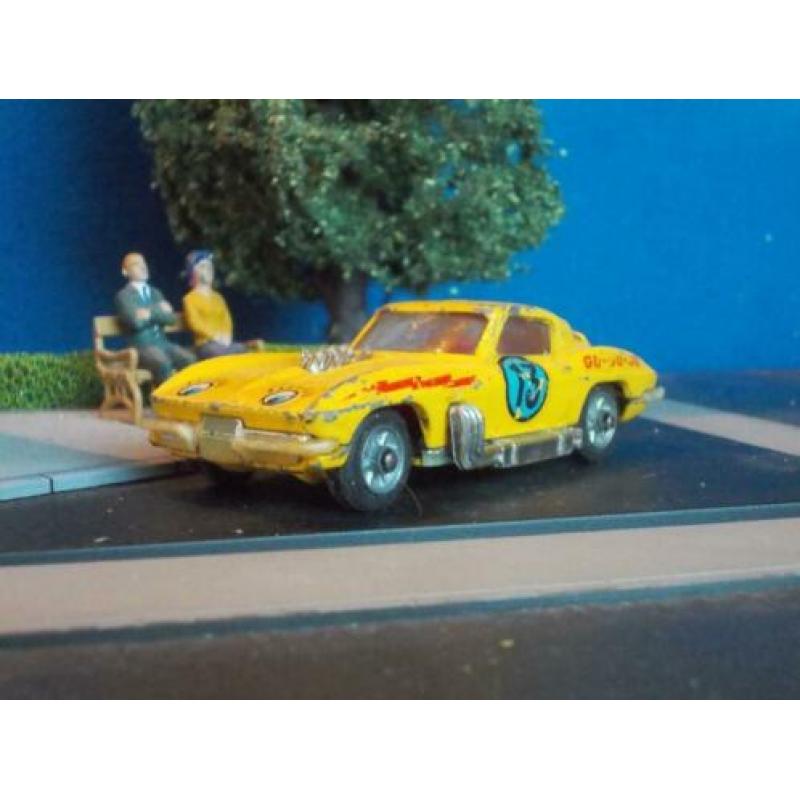 1/43 Chevrolet Corvette 1963 Lazy Bones - Corgi Toys 337 #1