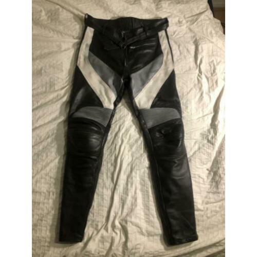 Motorbroek - leer - maat 50