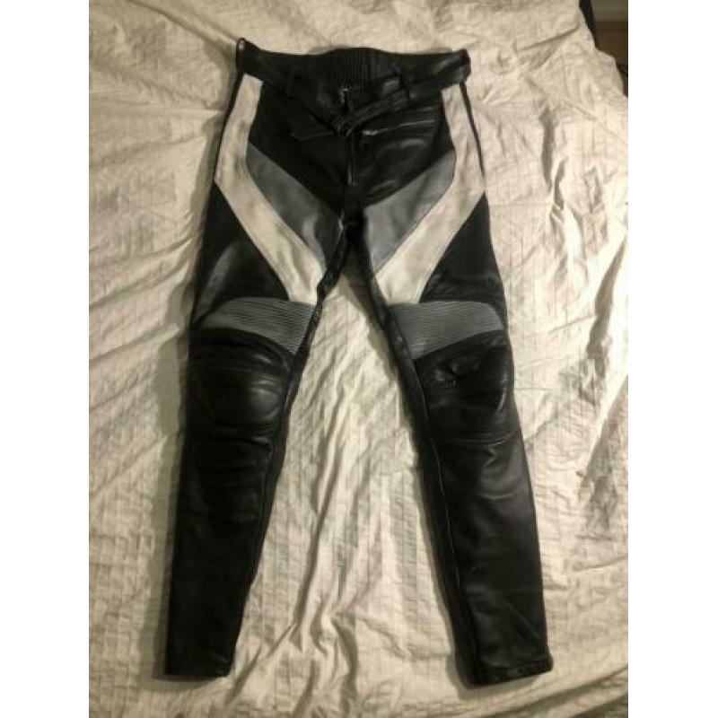 Motorbroek - leer - maat 50