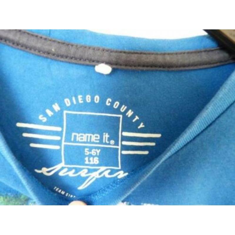 2x zomer singlet (hemdje) Name it, maat 5/110, evt tweeling