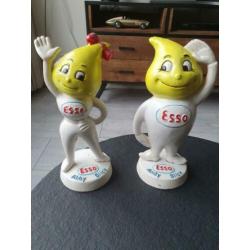Esso beeldjes gietijzer 25 centimeter