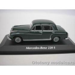 Mercedes 220 S 1956 Donker Groen 1/43 Maxichamps
