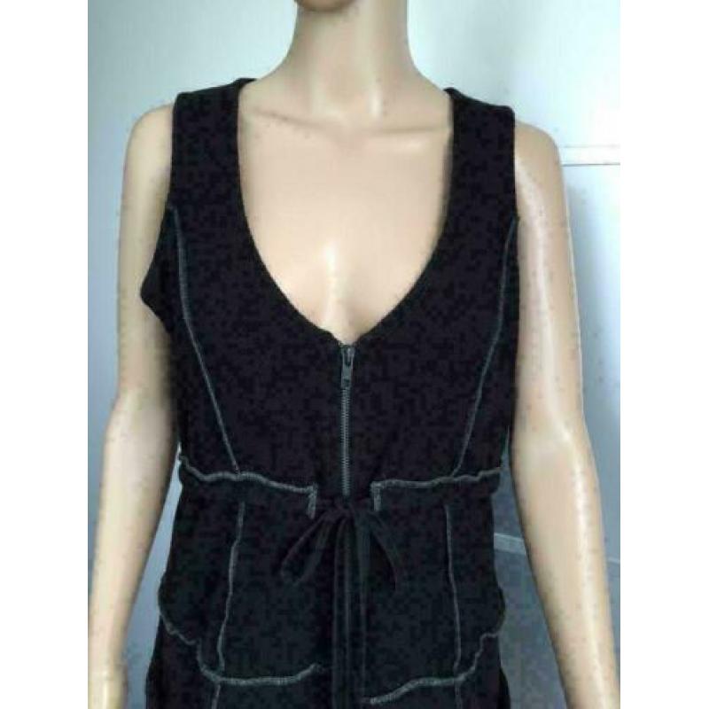 B1314 DIDI set: zwart jasje+jurk colbert blazer Maat M=38-40