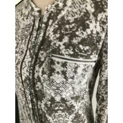 Costes slangenprint bloes maat 36