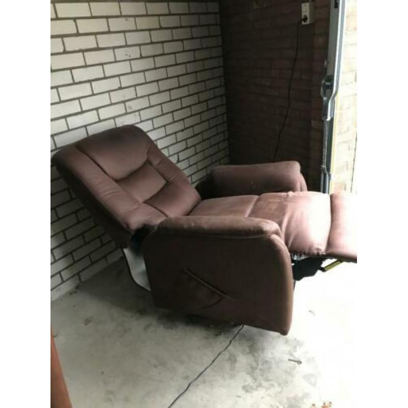 Suede Sta op stoel nieuw