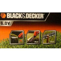 Black & Decker GS721 accu buxusschaar (6.0V)