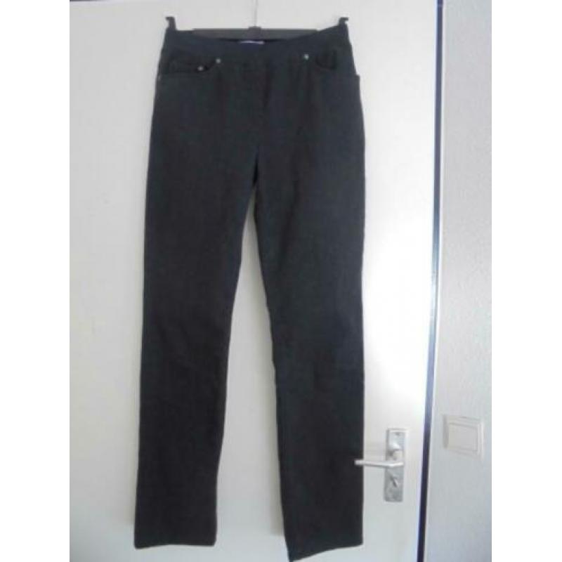 Raphaela Brax, comfort jeans-elastische band, zwart,
