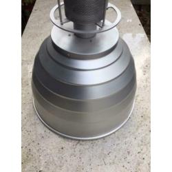Lamp, Industriele look, vintage. Industrielamp.Aluminium
