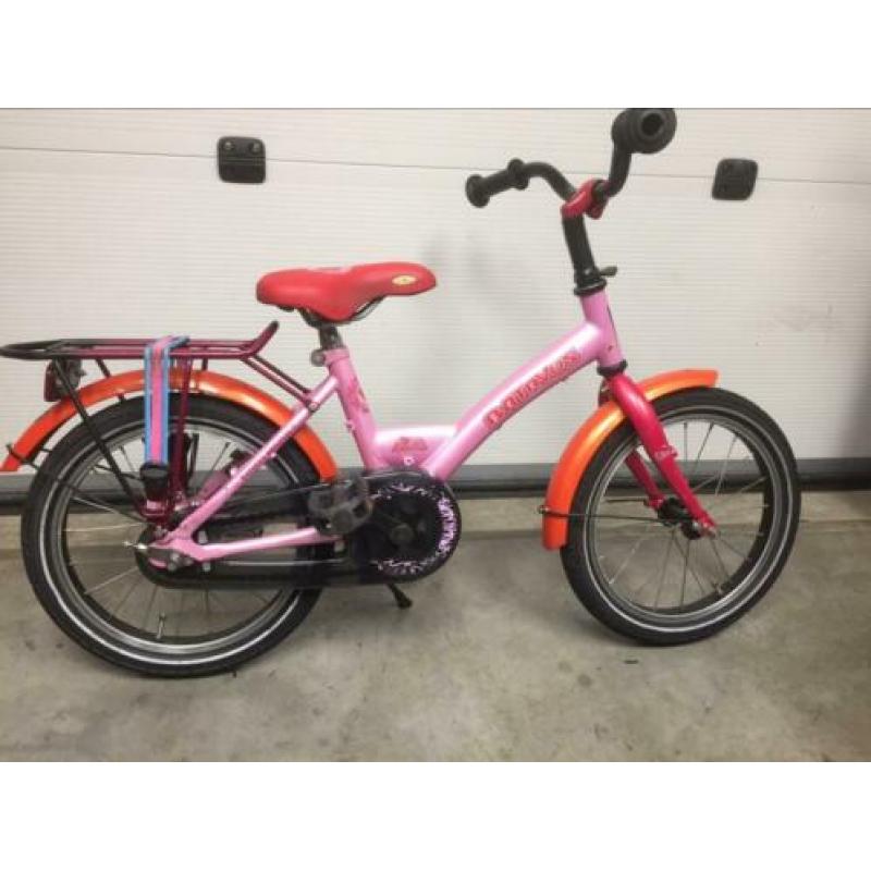 BATAVUS meisjes kinder fiets terugtraprem 16 inch ROZE