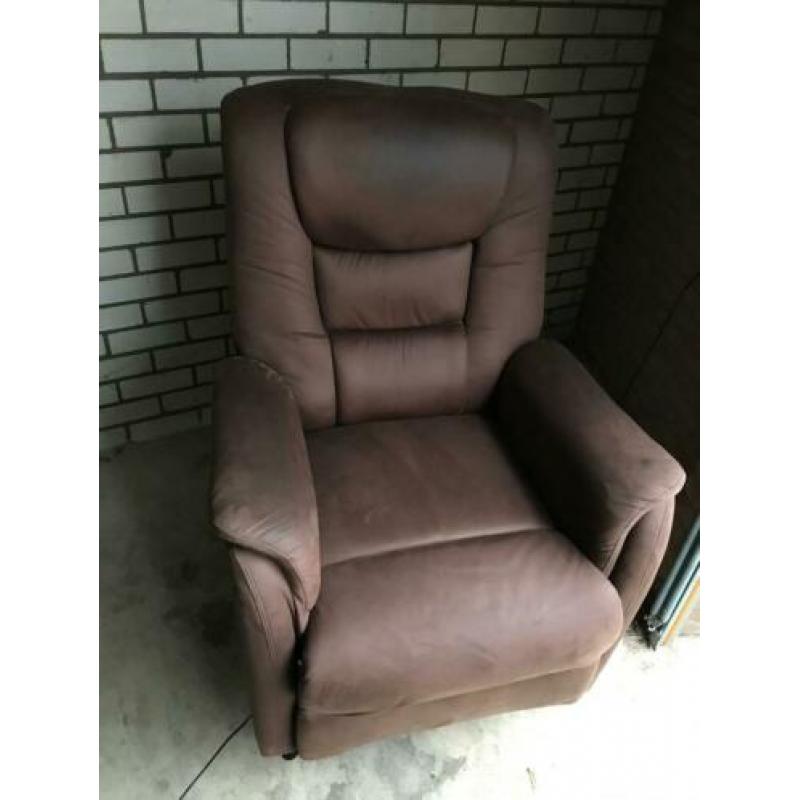Suede Sta op stoel nieuw