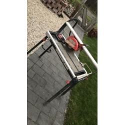 Tegelzaagtafel RUBI Diamant DW-200-LPS (watergekoeld)