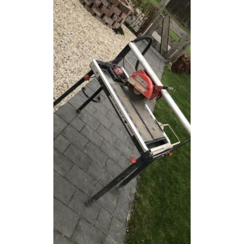 Tegelzaagtafel RUBI Diamant DW-200-LPS (watergekoeld)