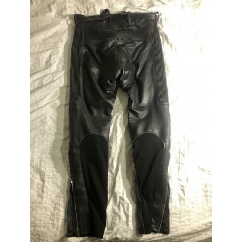 Motorbroek - leer - maat 50