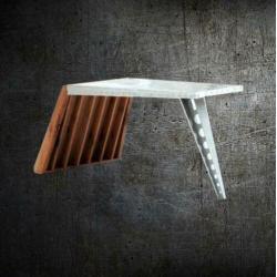 Aviator wood desk wing - Toffeshit!