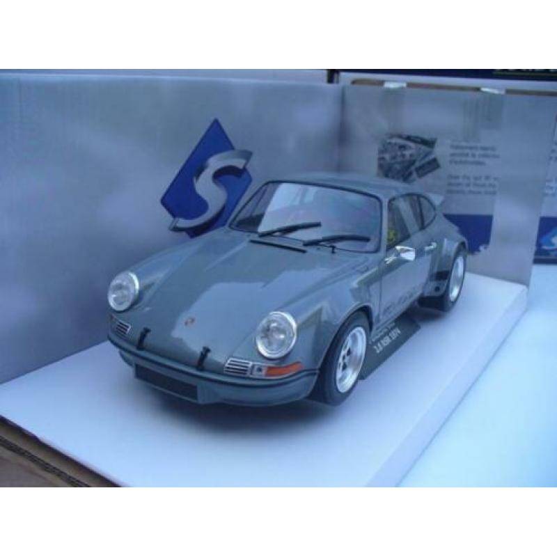 Porsche 911 2.8 RSR Grijs Solido 1/18