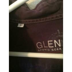 Dik katoen overhemd paars XL Glen wear button down