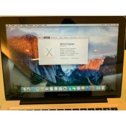 MacBook Pro 13'' 2011, 2.3 GHZ I5, 250GB SSD, 1 jaar