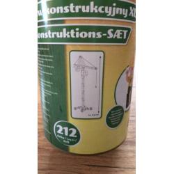 Nieuw in emmer: XL BOUWSET van echt hout 212-delig
