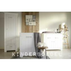 Complete babykamer (wit, hout)