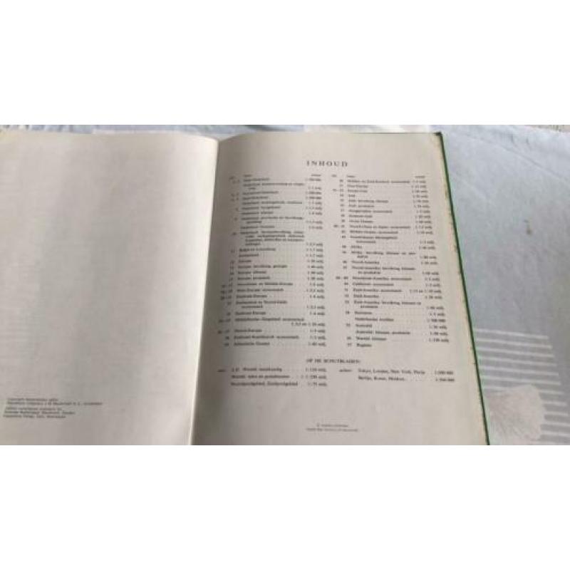 Wereldatlas 1968 Meulenhoff