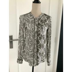 Costes slangenprint bloes maat 36
