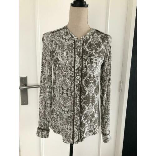Costes slangenprint bloes maat 36