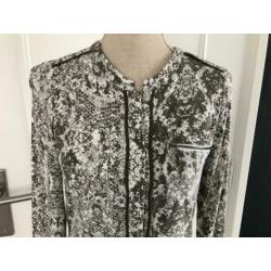 Costes slangenprint bloes maat 36