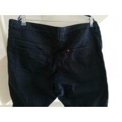 Donkerblauwe broek mt48-50 H&M Plus Size