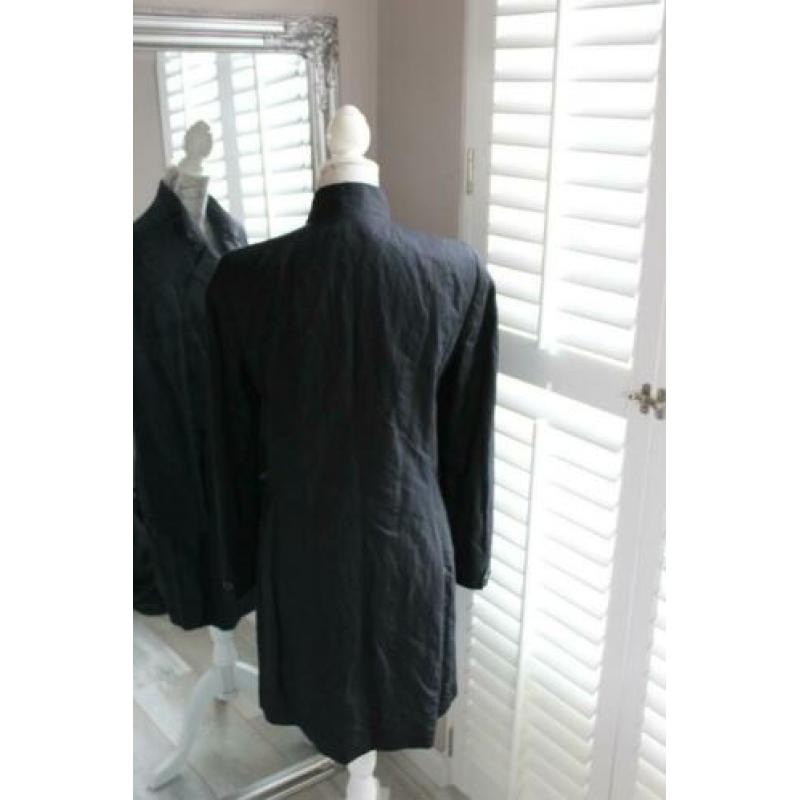 *Voorjaar* Zwarte blazer jas, Purdey, maat 40.