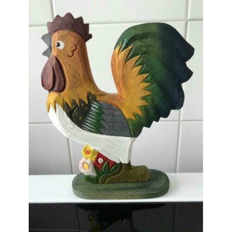 houten haan