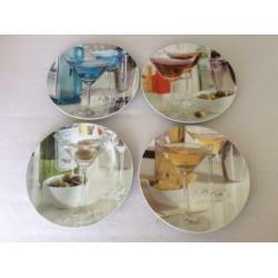 Coctailbordjes in doos Dry Martini