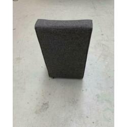 6 eettafel stoelen op wieltjes