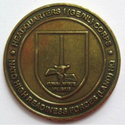 Coin Nederlandse Krijgsmacht 1(GE/NL) Corps Peregrine Sword