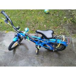 Batavus Snake 16 inch jongensfiets fiets blauw