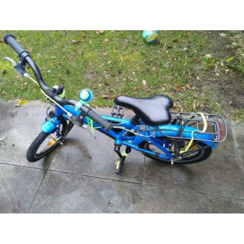 Batavus Snake 16 inch jongensfiets fiets blauw