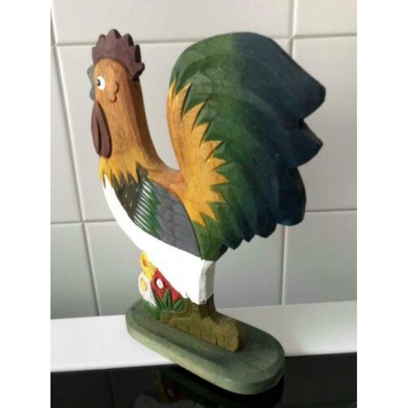 houten haan