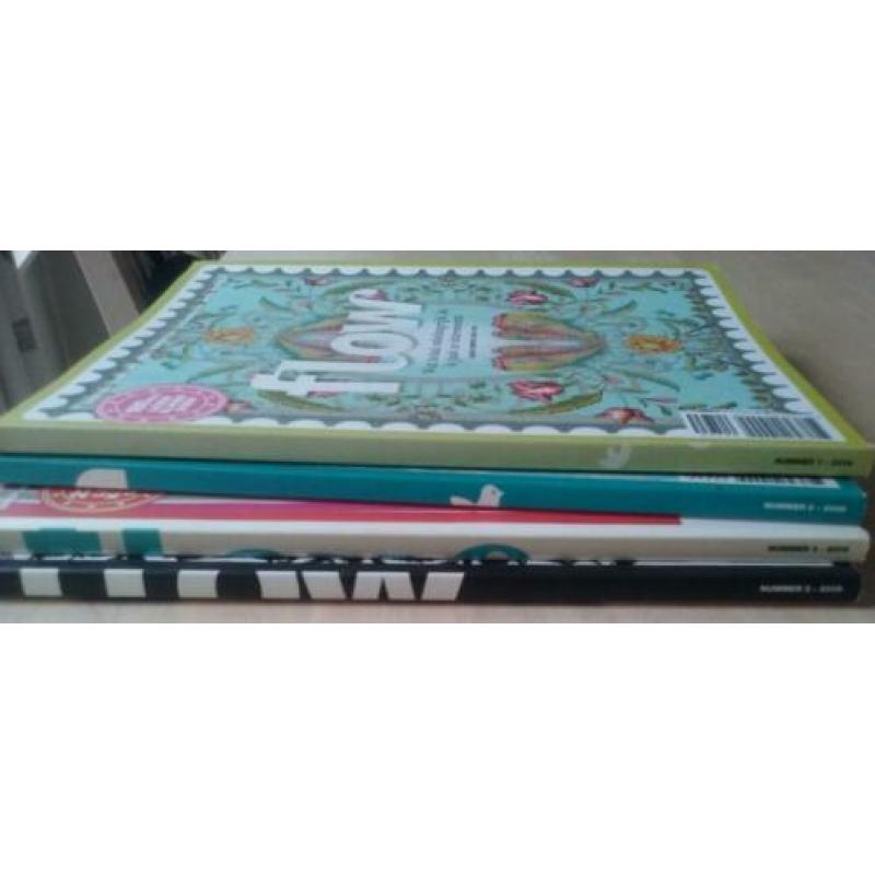 Flow magazine, 4 nummers van de eerste jaargang