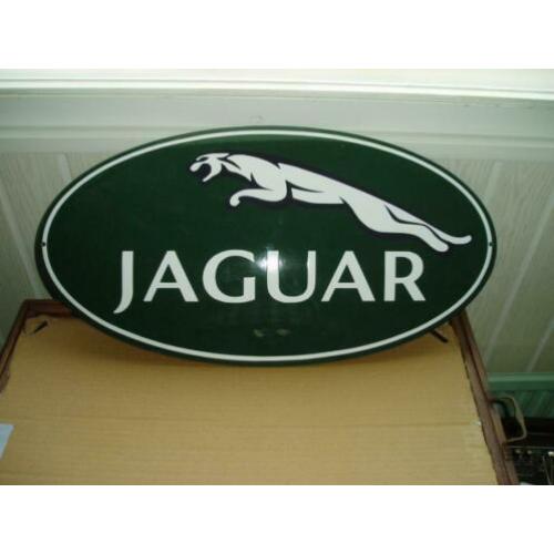 Te Koop Jaguar Emaille bord