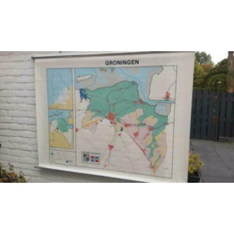 8 provinciekaarten van uitgeverij de Evenaar