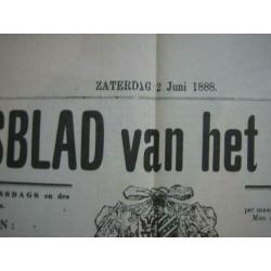 Oude krant