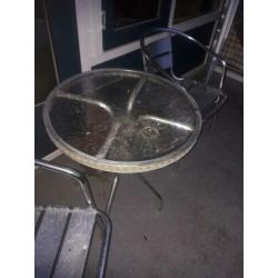 Te koop bistro balkon setje