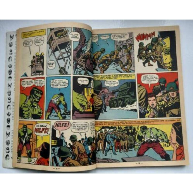 MARVEL SUPERBAND Comics / SUPERHELDEN 1974