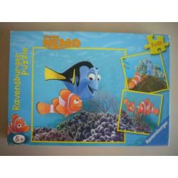 Finding Nemo Disney 3 x 49 stukjes legpuzzel Ravensburger